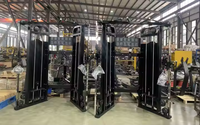 Longotech Équipement de gym commercial Fts Glide Multi Functional Trainer Smith Vendor Cable Crossover