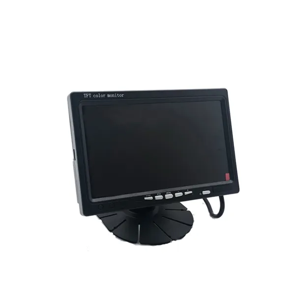 12V-24V 7 Inch TFT LCD Color HD Monitor For Car CCTV Reverse Rear View Backup Camera