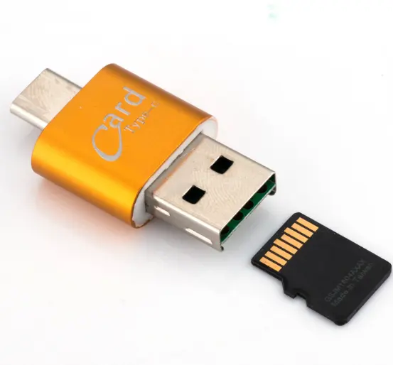 Adaptador USB C OTG, convertidor rápido USB 3,0 a tipo C para Macbook Pro, Xiaomi, Huawei Mini, cargador de Cable tipo C