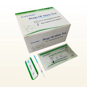 Kit personalizado de prueba rápida de <span class=keywords><strong>orina</strong></span> para el hogar con múltiples medicamentos, instrumentos analíticos clínicos para la detección de <span class=keywords><strong>drogas</strong></span> de abuso - Product Image 2