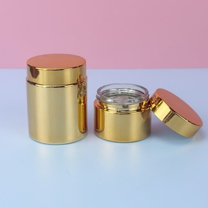 Nuevo Frasco de Vidrio Electrochapado Dorado para Crema, Envase para Emulsión, Botella Pequeña para Muestras Cosméticas, Venta Directa de Fábrica, Stock Disponible - Product Image 1