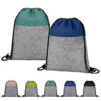 Sac à dos en toile de coton unisexe, personnalisé, imperméable, portable, décontracté, avec cordon de serrage, pour le sport
