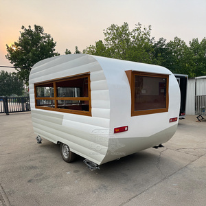 Chariot de vente ambulante mobile sur mesure pour café, hamburgers, snacks, et autres services de restauration en extérieur - Product Image 3