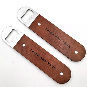 Dụng Cụ Mở Chai Bằng Gỗ Mới Móc Chìa Khóa Dụng Cụ Mở Chai Bia Khắc Laser Tùy Chỉnh Móc Chìa Khóa Vòng Chìa Khóa Thiết Kế In Logo Dụng Cụ Mở Chai - Product Image 2