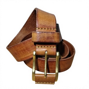 B S International FTR6750 - Reloj de pulsera de cuero genuino de vaca para hombre, estilo europeo vintage, hecho a mano, resistente al agua, de lujo, formal, con esfera cuadrada de acero - Product Image 5