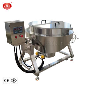 เครื่องผสมอาหารไฟฟ้าแก๊สดาวเคราะห์อัตโนมัติเครื่องทำซอสกาต้มน้ำพร้อมเครื่องผสม - Product Image 4