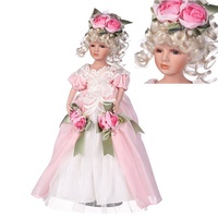 Poupée victorienne en porcelaine de différentes tailles (12/16/18 pouces)