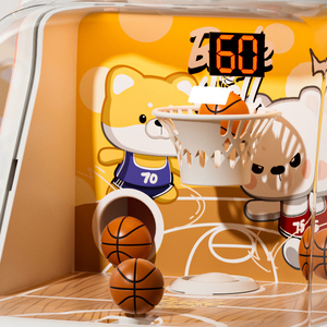 Jeu de <span class=keywords><strong>basket</strong></span>-ball de table pour enfants 2024, jouet amusant pour les jeux parent-enfant, mini <span class=keywords><strong>basket</strong></span>-ball de tir de dessin animé de <span class=keywords><strong>dinosaure</strong></span> - Product Image 5