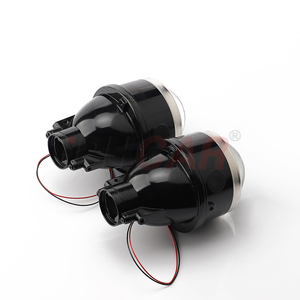 WEIXIN fábrica china 3 pulgadas <span class=keywords><strong>colores</strong></span> duales niebla Bi Led lente de proyector de luz antiniebla 3000K 5500K 6000K con soportes universales - Product Image 1