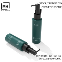 Flacon cosmétique de lotion tonique hydratante 1,7 oz 50 ml, flacon pompe à huile en plastique blanc de 100 ml 120 ml, le meilleur flacon pompe à lotion pour animaux de compagnie