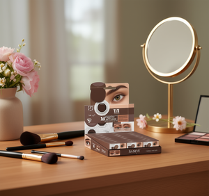 พาเลทอายแชโดว์ซานิเยสามสี เนื้อแมตต์ สูตรแร่ธาตุเข้มข้น เหมาะสำหรับผิวโทนกลาง - Product Image 2