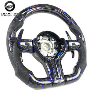 Для BMW F20 F21 F22 F30 F31 F32 F33 F34 F36 M2 M3 M4 M Sport 2021 2022 2023 светодиодная кованая лопатка рулевого колеса переключения передач из углеродного волокна - Product Image 3