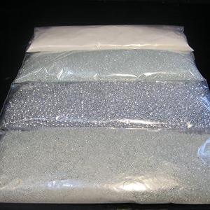 Nhà Máy Bán buôn trắng pha lê hạt nổ mìn phun cát mài mòn rắn độ cứng cao nổ phương tiện truyền thông cho công nghiệp làm sạch - Product Image 2