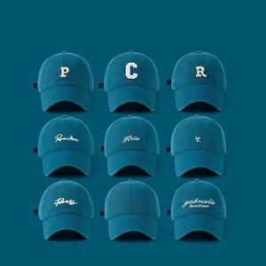 Gorra de béisbol con logotipo bordado personalizado de pedido pequeño, sombrero de <span class=keywords><strong>papá</strong></span> de alta calidad, de algodón 100% Gorras, directo de fábrica, el mejor precio a granel - Product Image 1