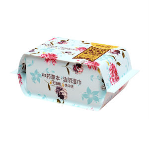 Salviette Intime Femminili Naturali Vegane a pH Neutro per la Cura della Pelle, Etichetta Privata Personalizzata OEM, Ecologiche - Product Image 3