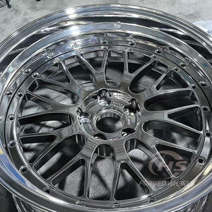 Rines Deportivos Cromados de 2 Piezas Forjados de 18'' y 19'' 5x112 5x114.3 5x120 para <span class=keywords><strong>BMW</strong></span> M2 <span class=keywords><strong>M3</strong></span> M4 E36 <span class=keywords><strong>E46</strong></span> Mercedes Audi Porsche 911 997 - Product Image 5