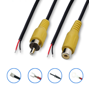 Tùy Chỉnh Cáp Đầu Cuối <span class=keywords><strong>RCA</strong></span> Đầu Đực AV Đầu Cái 2.0 Cáp Âm Thanh Đầu Nối <span class=keywords><strong>RCA</strong></span> Lotus - Product Image 6