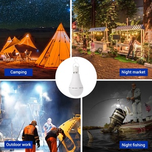 Hiệu suất cao xách tay cắm trại đêm thị trường 7W 9W 12W 15W sạc ánh sáng khẩn cấp dẫn bóng đèn - Product Image 3