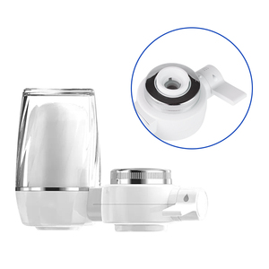 Mini Food grade ABS material alkaline faucet water purifier filter tap With Transparent plastic case