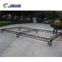 Mini Estructura de Truss Negra de 100mm*100mm para Iluminación de Escenario de Aluminio