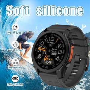 Correa de Silicona de 26mm para Reloj <span class=keywords><strong>Garmin</strong></span> Fenix 8 E 7 7X Pro 6X 6 5 5X Plus <span class=keywords><strong>Epix</strong></span> Gen2 Enduro 3 Quatix 8 7X Solar, Correa de Liberación Rápida - Product Image 2