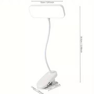 Hiện Đại Cảm Ứng Đèn Bàn Linh Hoạt Clip Mờ Kẹp Đọc Sách Ánh Sáng USB Có Thể Sạc Lại Cảm Ứng Điều Khiển Clip Trên Nghiên Cứu Đèn - Product Image 3