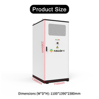 Système de stockage d'énergie industriel Energy Bess 125KW LiFePO4 avec refroidissement liquide et garantie de 10 ans