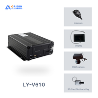 Système de caméra de surveillance de flotte GPS 1080P multi-canaux pour véhicules