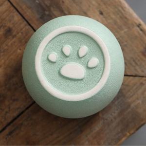 Urna de Cerâmica com Pegada de Pata para Cães e Gatos, Urna Memorial para Animais de Estimação, Lembrança para Amigos Peludos Queridos - Product Image 6