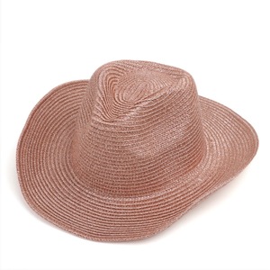 Cowboy <b>Hat</b> Unisex Wide Brim <b>Straw</b> Sun <b>Hat</b> Outdoor Fashion Spring Summer Adult - Product Image 5