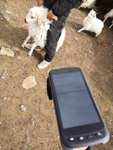 Pseudoc Pin Kép UHF RFID <span class=keywords><strong>Reader</strong></span> Writer tầm xa cầm tay 2D Máy Quét Mã Vạch ABS Chất liệu kiểm soát truy cập đầu đọc thẻ - Product Image 3