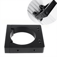Soporte de Husillo para Router CNC de Aluminio y Acero Inoxidable Jeasnn de 100mm y 65mm con Mecanizado de Precisión por Electroerosión por Hilo
