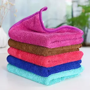 कोरियाई Microfiber मोड़ चेहरे की विकृति कपड़ा शोषक कार सुखाने तौलिया Microfiber तौलिया