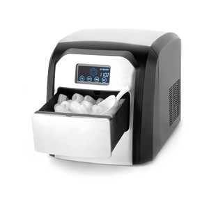 Macchina per il ghiaccio portatile da 2,5 litri con display digitale e paletta per uso domestico e in ufficio - Product Image 1