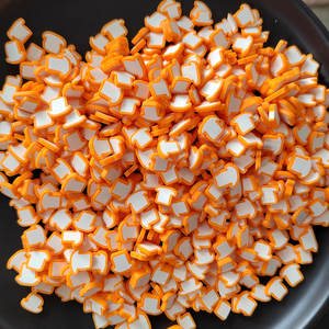 500g sourire pain grillé polymère argile chaude arrose pour Nail Art décoration artisanat tranches Slime accessoires bricolage faisant téléphone décor - Product Image 6