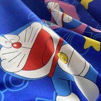 Tissus imprimés en gros pour enfants, motifs de dessins animés d'animaux, tissu imprimé en polyester, tissu imprimé pour linge de lit