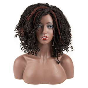 <span class=keywords><strong>Pelucas</strong></span> <span class=keywords><strong>de</strong></span> rastas Noble sin encaje para mujer, peluca sintética <span class=keywords><strong>de</strong></span> fibra larga hecha a máquina, <span class=keywords><strong>pelucas</strong></span> <span class=keywords><strong>de</strong></span> pelo sintético barato para niña - Product Image 5