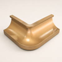 Panneau en aluminium sur mesure moderne avec revêtement PVDF, formes spéciales, arc de rayon personnalisé et façonnage monobloc plat pour revêtement mural rideau