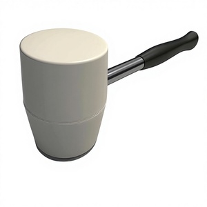 Mazo <span class=keywords><strong>de</strong></span> goma <span class=keywords><strong>de</strong></span> 32 oz con mango <span class=keywords><strong>de</strong></span> acero y agarre texturizado, personalizable OEM - Product Image 4