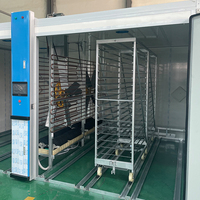 Nouvel incubateur avicole automatique à tunnel à taux d'éclosion élevé, avec écran tactile 7 pouces, processeur double cœur, économie d'énergie, capacité 38400 œufs