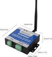 UEMON Automatisation Domotique RTU5024 – NOUVEAU Modèle Programmable DC 9-15V GSM Ouvre-Porte Relais Télécommande pour Portail et Porte