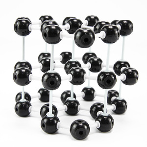 Modèle de structure moléculaire en cristal de graphite J32005, équipement d'expérimentation de chimie pour collèges, matériel pédagogique pour l'enseignement au collège - Product Image 4