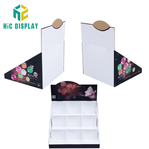 Hot bán nước hoa Pop hộp các tông sóng truy cập hàng đầu hiển thị đứng cho dầu hộp đóng gói siêu thị cửa hàng bán lẻ - Product Image 2