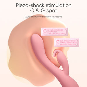 Tavşan vibratör 10 titreşim modları şarj edilebilir çift motorlu kadın vibratör G Spot klitoral için stimüle seks oyuncakları kadınlar için - Product Image 4