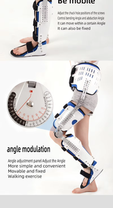 Orthèse de fixation respirante pour les articulations de la hanche, du sacrum, de la taille, du genou, de la cheville, du pied, soutien pour les fractures fixées, membre inférieur, cuisse, jambe - Product Image 5