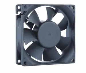 8025 80mm 5v 12v 24v 48v dc case fan brushless computer cooling fan