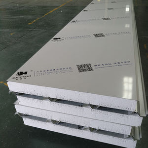 Panel Atap Berwarna Dilapisi Insulasi EPS Struktur Sandwich, Wadah Rumah Prefabrikasi Rumah - Product Image 4