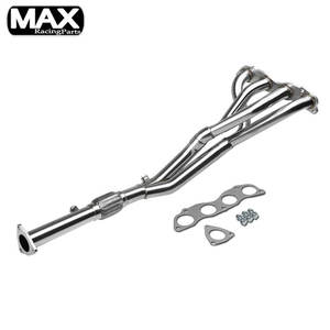 MAX อะไหล่รถแข่งเครื่องยนต์ท่อไอเสียสแตนเลสชุด Downpipe สําหรับ 06-11 <span class=keywords><strong>Honda</strong></span> <span class=keywords><strong>Civic</strong></span> <span class=keywords><strong>Si</strong></span> <span class=keywords><strong>FG2</strong></span>/FA5 - Product Image 2