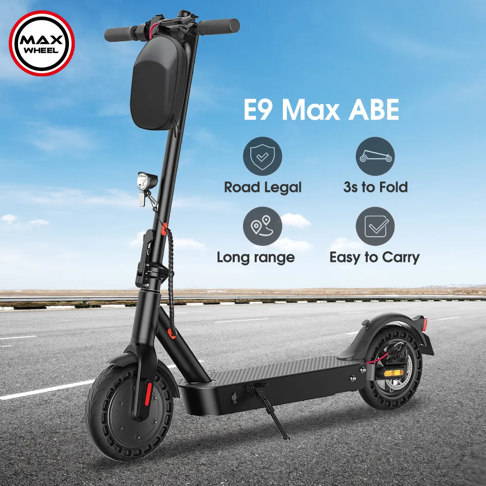 Скутер 500w 36v 10ah citycoco E9max, максимальная скорость 20 км/ч с уличным юридическим сертификатом, электрические скутеры, быстрая доставка