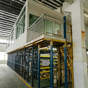 New Design Warehouse Mezzanine Floor Racking System,Heavy Duty Storage Racks With Office